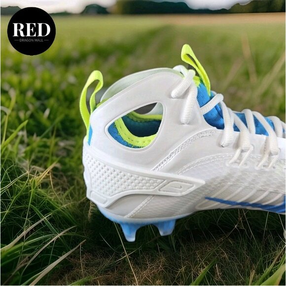 Nike Alpha Huarache 9 Elite Mid NBY LAX SE Lacrosse Cleats FV6149 100 - Men's 9 - Picture 14 of 14